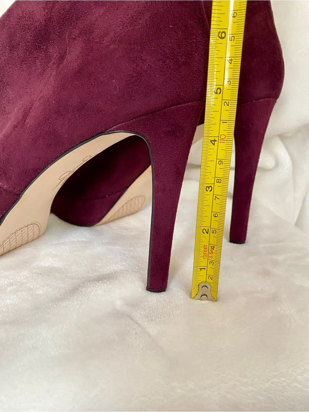 Jessica Simpson Suede Platform Ankle Booties